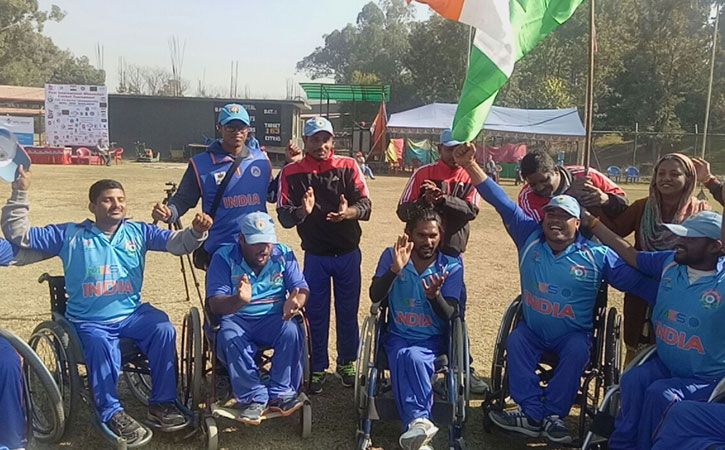 Image result for wheelchair-cricket- and bangladesh team