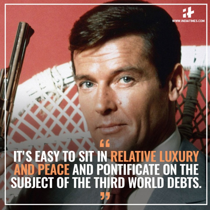 13 Philosophical Quotes By James Bond Star Roger Moore That Will Make