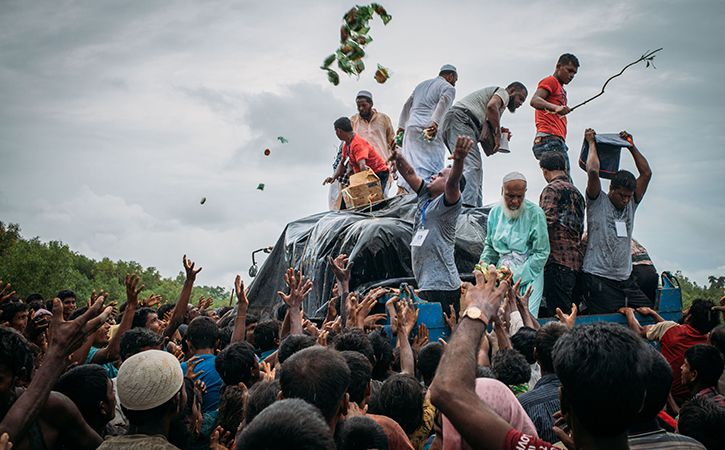 Rohingya's getraind door ISIS-jiahdi's