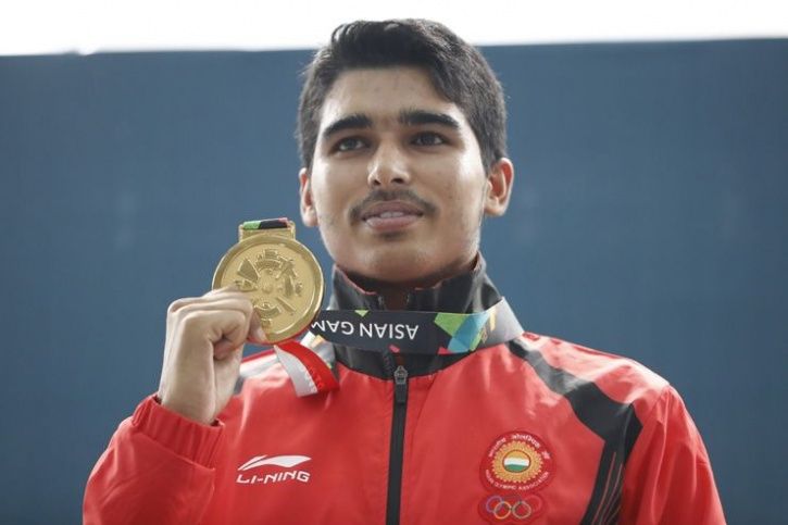 Image result for Gold medalist, shooter Saurabh Chaudhary, junior world champion
