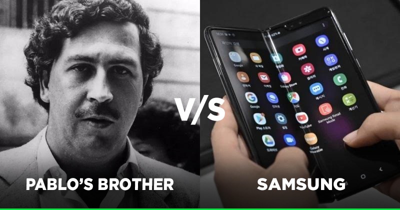 samsung pablo escobar