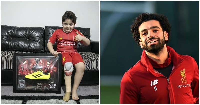 salah football boots