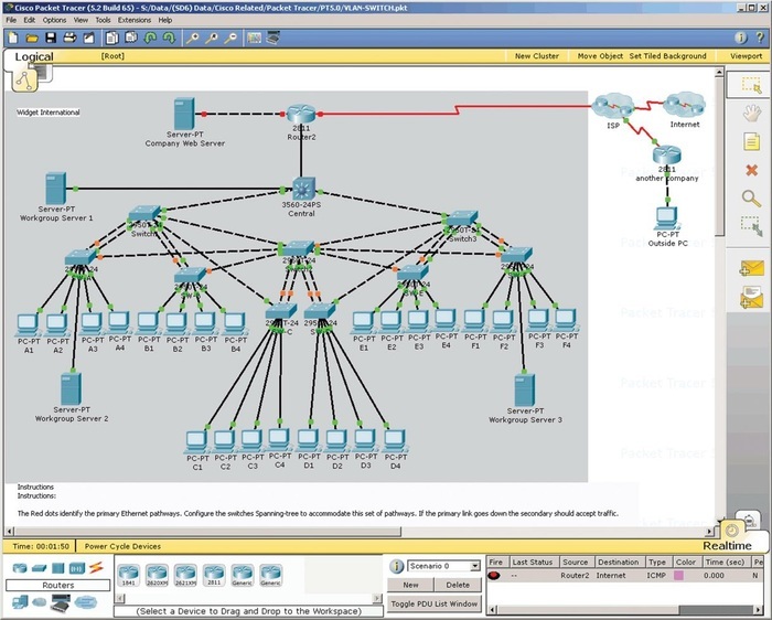 network security packet tracer activity chapter 2
