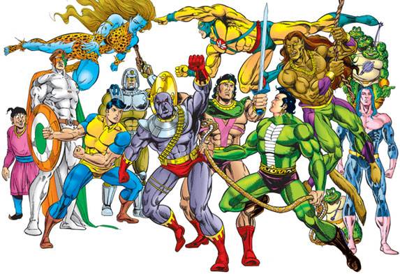 Raj Comics Characters - Indiatimes.com