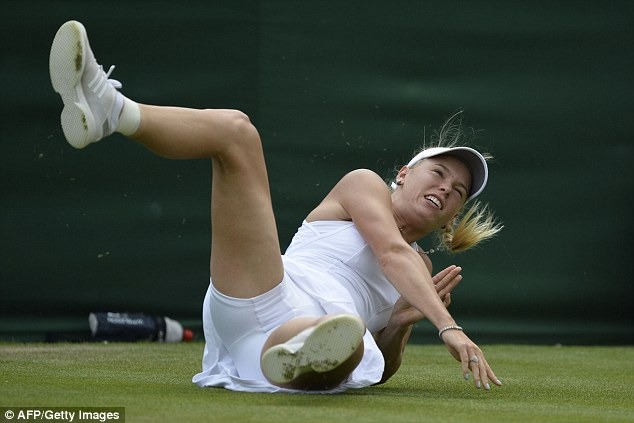 Tennis Players OOPS Moments Pics Photos Images Gallery Sports Indiatimes Com