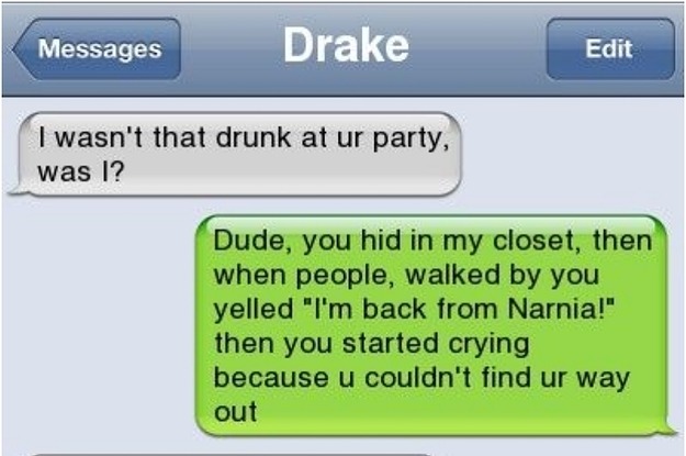 Lol Funniest Drunk Texts Ever Sent Photos