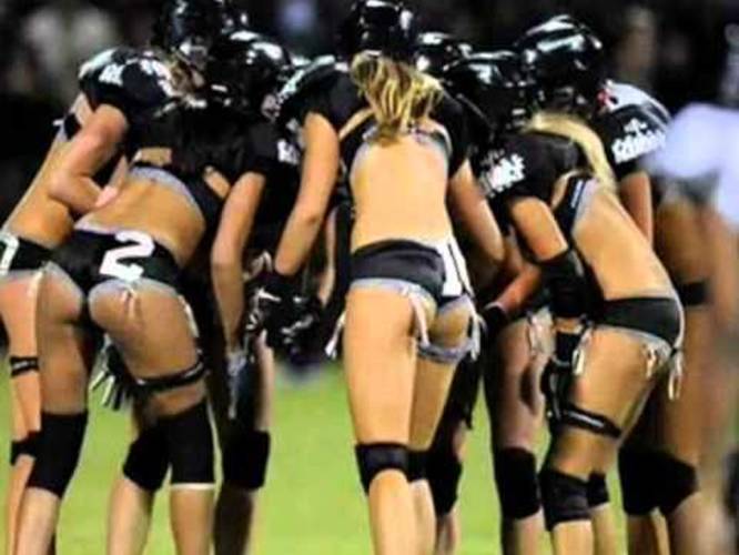 nude league Lingerie football