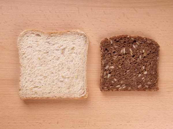 White Bread Vs Brown Bread Healthy Living