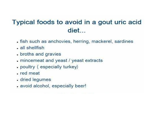 Uric Acid Diet Foods You Must Avoid With Gout Diet And Fitness