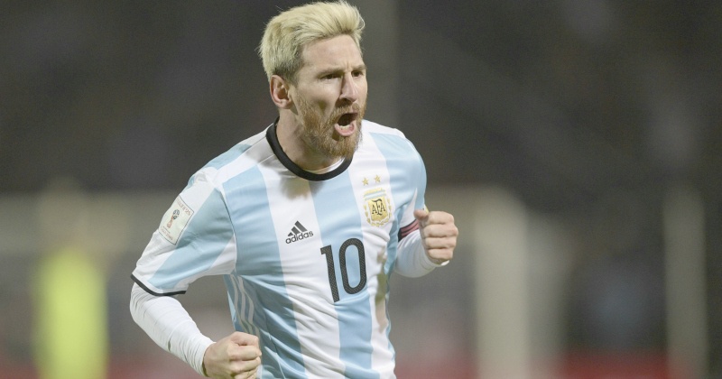Blonde Lionel Messi Still As Lethal Scores For Argentina On Return From Retirement