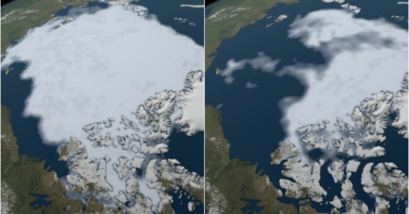 These Before And After Images From NASA Show How Climate Change Has ...