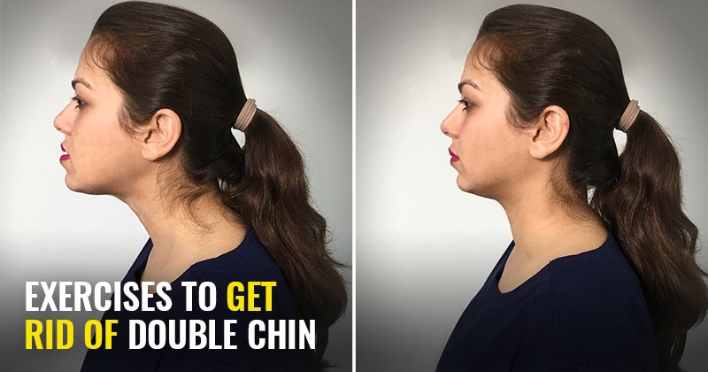 Reasons For Double Chin: Simple Exercises To Get Rid Of Double Chin ...