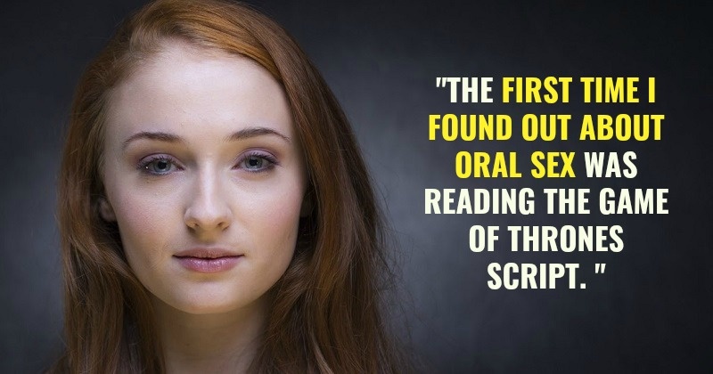 Sophie Turner Aka Sansa Stark Got Her First Lesson On Sex