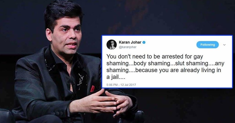 Karan Johar Lashes Out At Trolls Who Gay Shame Body Shame And Slut