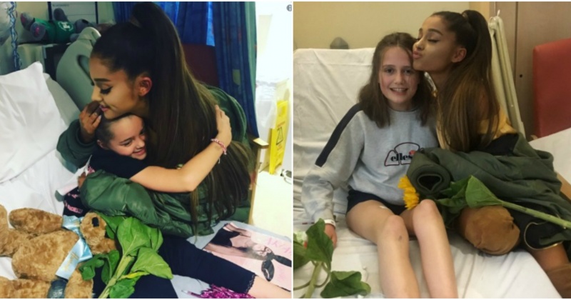 Ariana Grande Visits Manchester Hospital To Meet Injured Fans ...