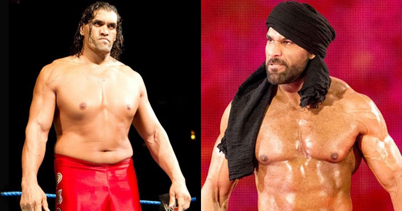 Jinder Mahal Looks Up To The Great Khali, Sees Him Like An Older Brother