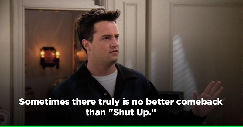 Can You BE Anymore Thankful? 11 Lessons Only Chandler Bing From ...