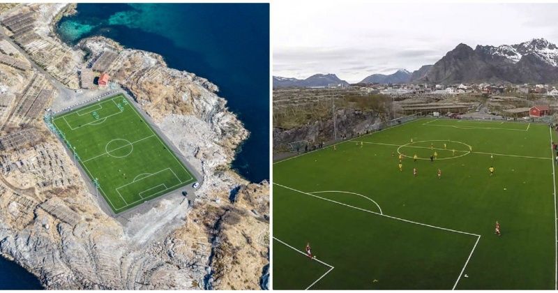 Henningsvaer Stadion In Norway Is Perhaps The World's Most ...