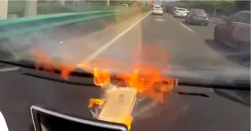 Watch How This Woman's iPhone 6 Suddenly Explodes & Catches Fire ...