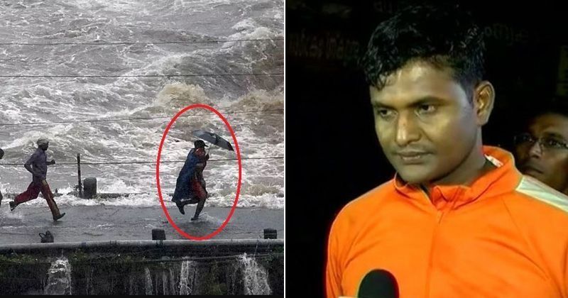 Image result for 1.	Watch this video of Rescue Officer running across flooding bridge to save a child