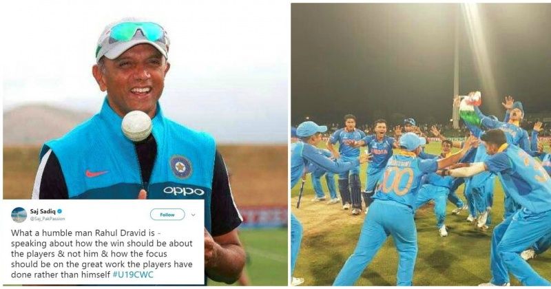 Rahul Dravid Is The Man Behind India's Under-19 World Cup ...