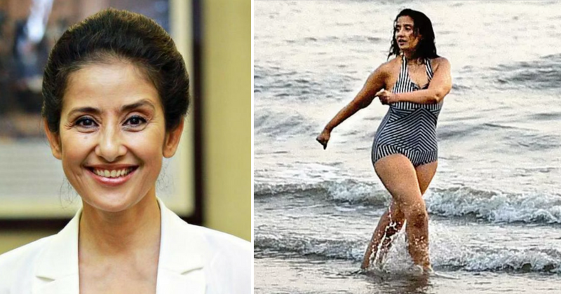 nude manisha koirala in bikini two broke girls naked