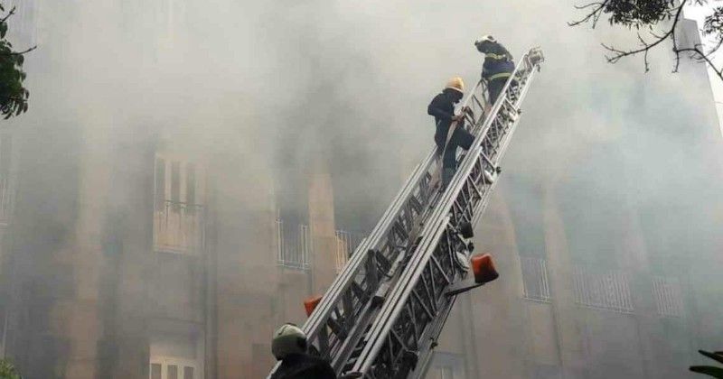 Fire In Mumbai's IT Department Building, Files Of Nirav ...