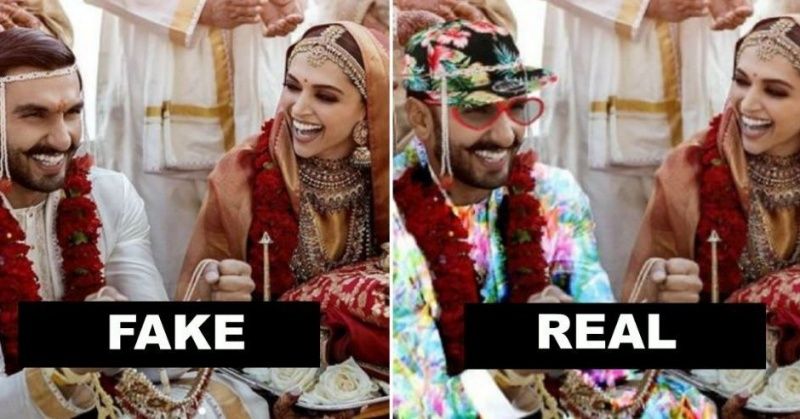 Fans Give A Hilarious Twist To Ranveer-Deepika's Wedding Pictures, Turn ...