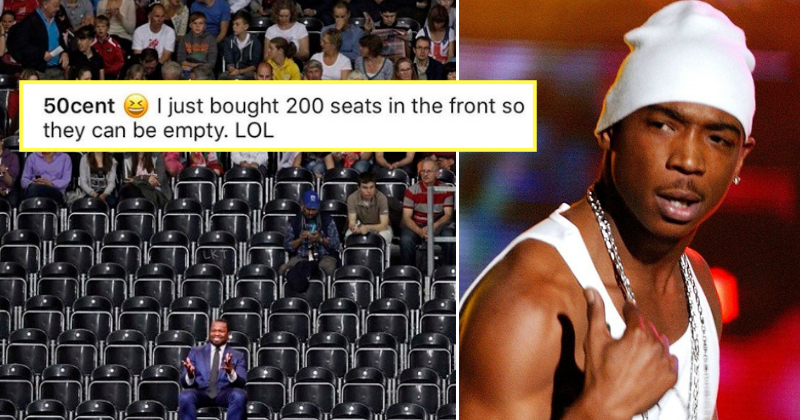 50 Cent Buys 200 Seats Of Ja Rule Concert To Make It Look Empty And Its Both Hilarious Sad Indiatimes Com 50 Cent Buys 200 Seats Of Ja Rule Concert To Make It Look Empty And Its Both Hilarious Sad Indiatimes Com