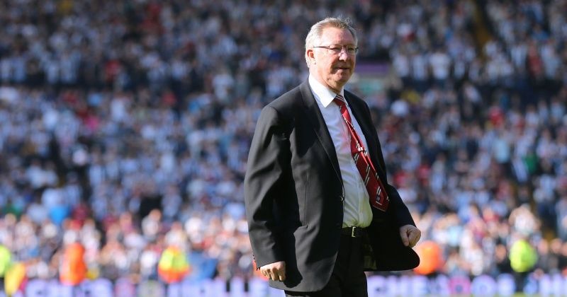 Old Trafford's Standing Ovation For Sir Alex Ferguson ...