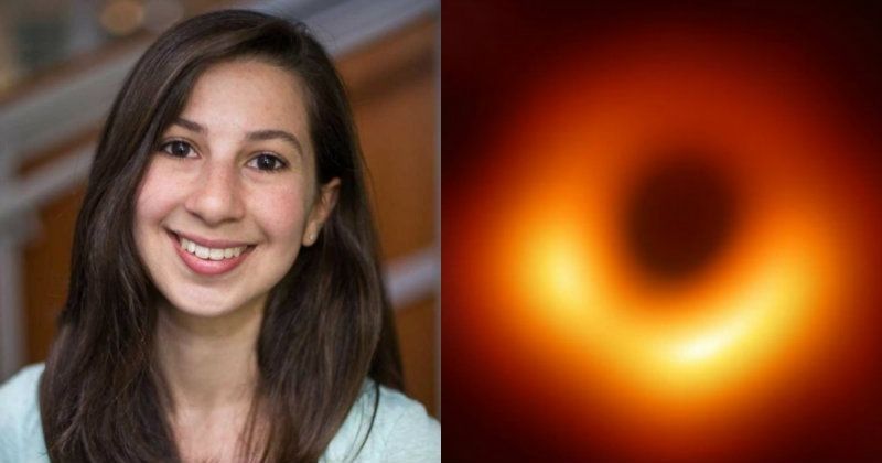 First Ever Image of a Black Hole processed by Katie Bouman