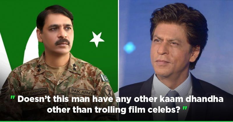 Pakistan Army Chief Spokesperson After Pakistan Army Chief Spokesperson Slams Shah Rukh Khan Over Bard Of Blood Fans Ask Kashmir Mila Kya Just minutes after srk's post, the extremely delighted fans flooded him with all sorts of questions. younews in