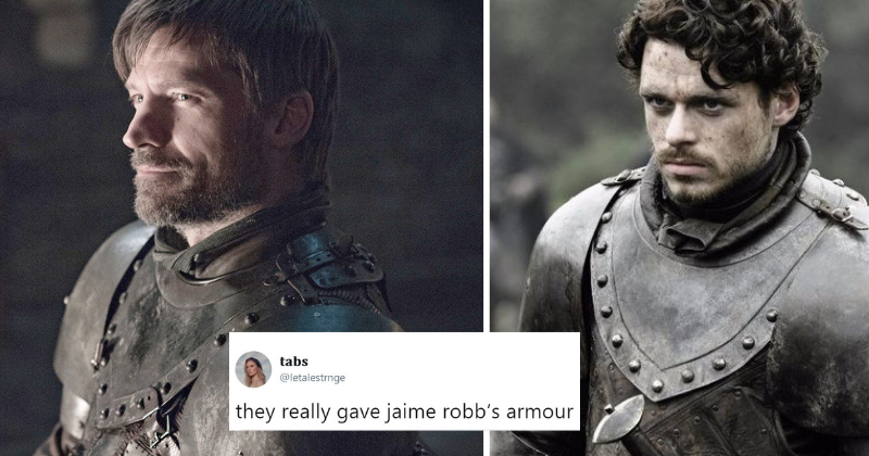 Jaime Lannister:Is Jaime Lannister Wearing Robb Stark's 