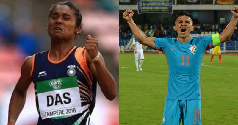 Sunil Chhetri Hima Das Wins Gold Sunil Chettri Quietly Surpasses Lionel Messi While The Nation Was Busy Watching The World Cup Jointly produced by albert james and s. sunil chhetri hima das wins gold sunil