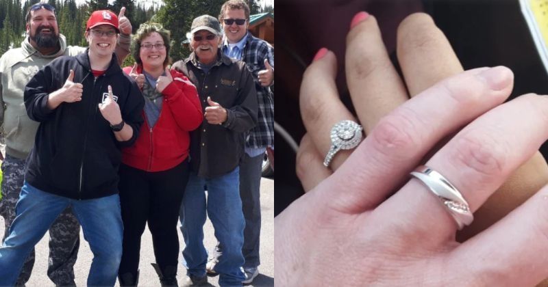Husband finds wedding ringEight Months After His Wife