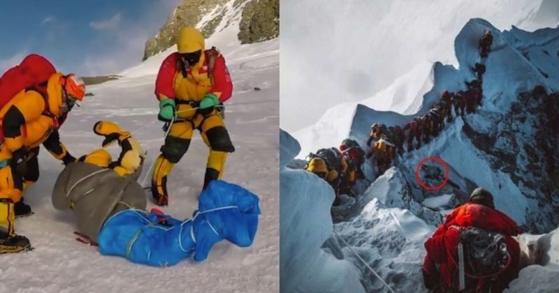 Mount Everest Deathsfrom Sherpas Hauling Dead Bodies To Climbers 