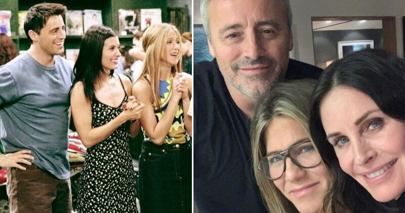 Mini FRIENDS Reunion:Joey, Monica And Rachel Share A ...