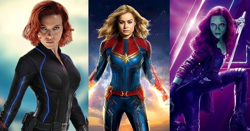 Marvel:'Captain Marvel' Brie Larson And Other Female Marvel Stars ...