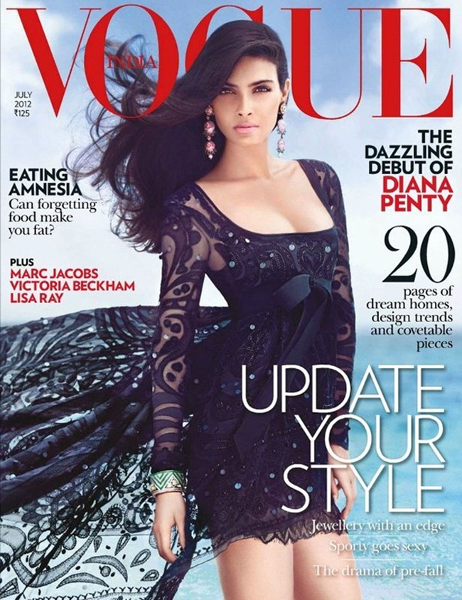 PICS: Diana Penty's Vogue photoshoot! - Indiatimes.com