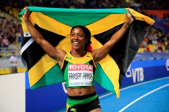 PICS: Shelly-Ann Fraser-Pryce Wins 200m World Gold - Indiatimes.com