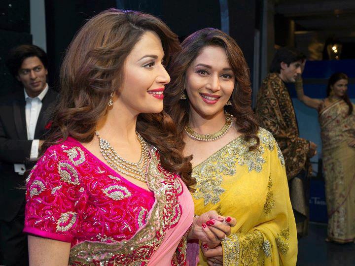 Madhuri Dixits Sexiest Saree Looks 