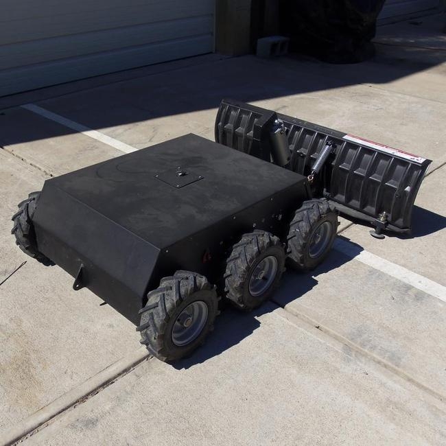 remote control car with snow plow