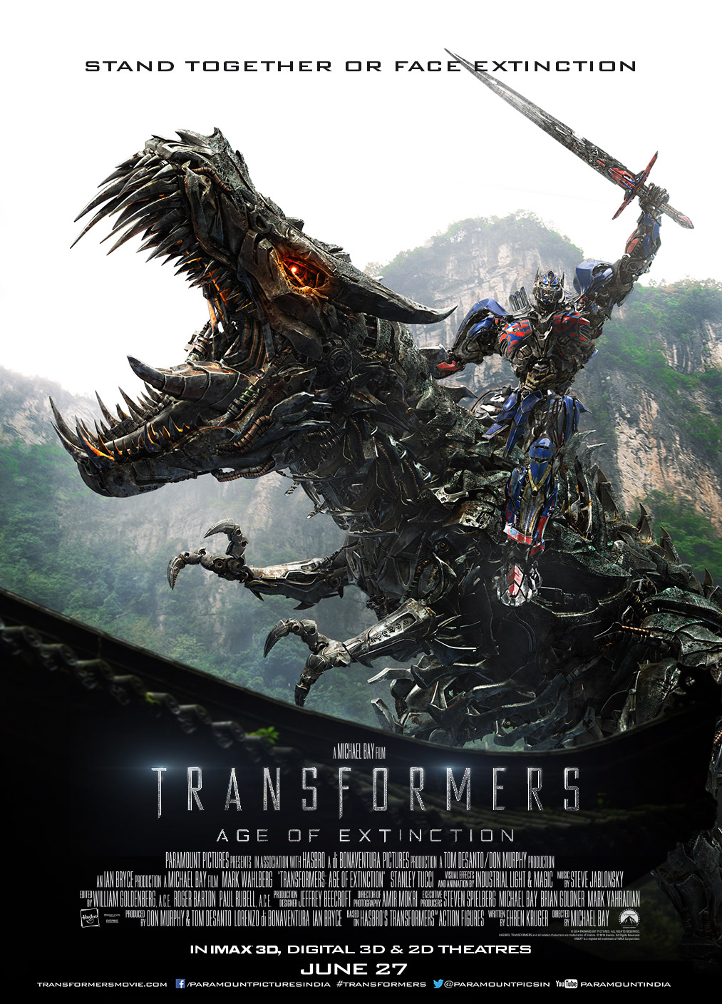 transformers age of extinction optimus prime voice