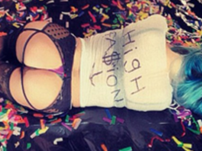 Kesha Flaunts Her Butt On Instagram